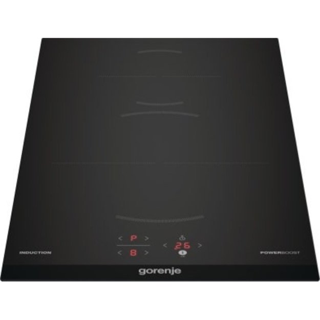 Gorenje GI3201BC dual zone induction cooktop built-in 30 cm Black