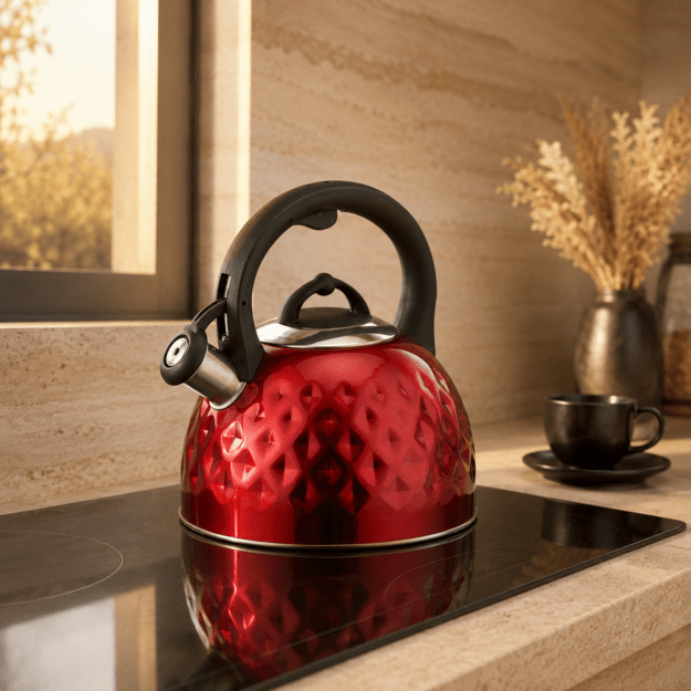 Brock MWK 001 RD La Cuisinette Kettle 2,5L Red