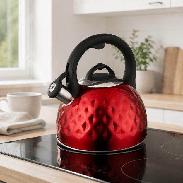 Brock MWK 001 RD La Cuisinette Kettle 2,5L Red