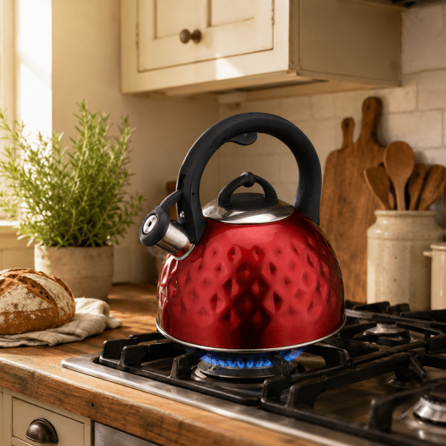 Brock MWK 001 RD La Cuisinette Kettle 2,5L Red