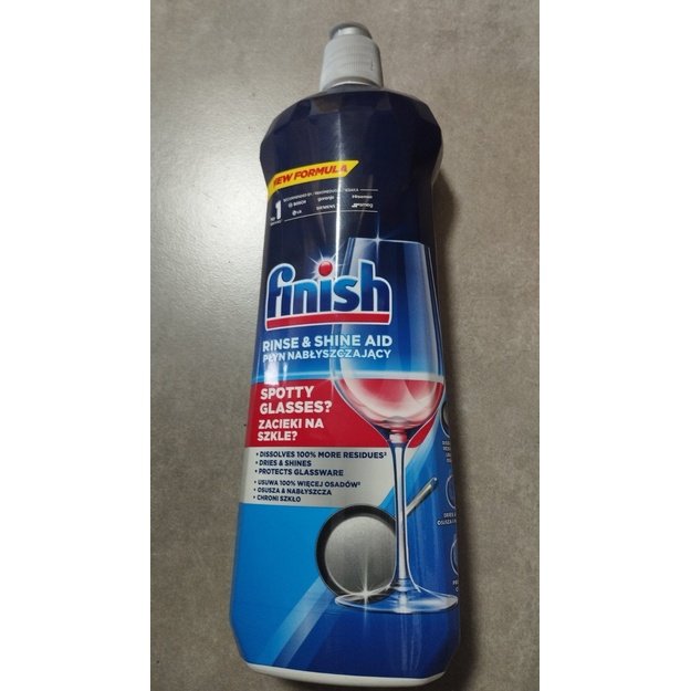 FINISH RINSE AID MAX, 0,8 l