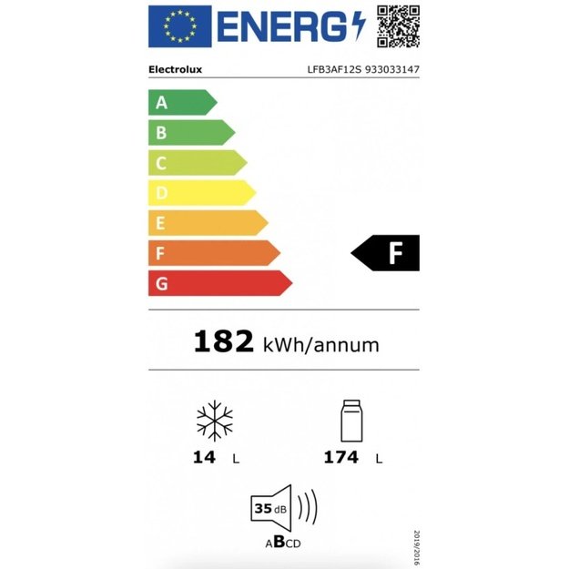 &Scaron;aldytuvas ELECTROLUX LFB3AE12S