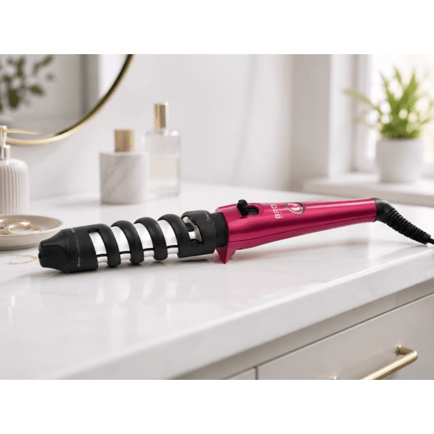 Brock HC 6201 PK Curling Iron 40W Hair Styler, Pink