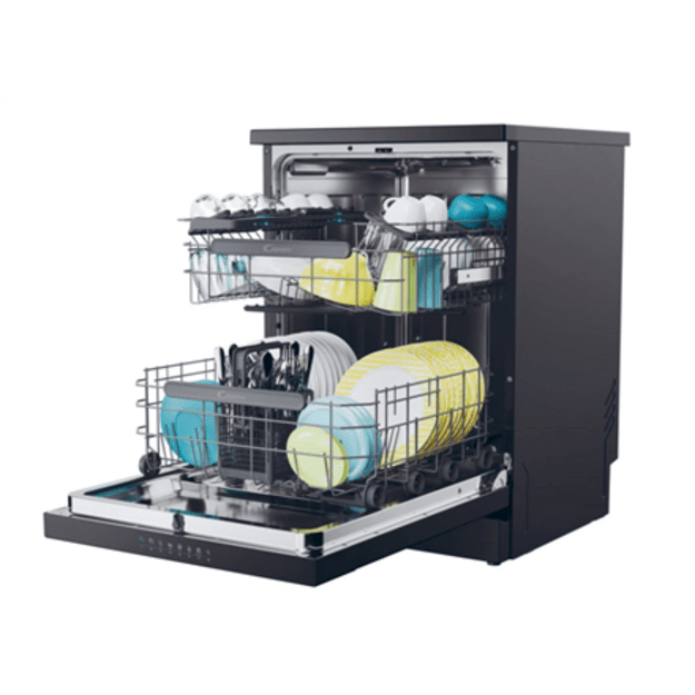 Candy Dishwasher | CF 5C6F0B | Free standing | Width 59.7 cm | Number of place settings 15 | Number of programs 8 | Energy effic