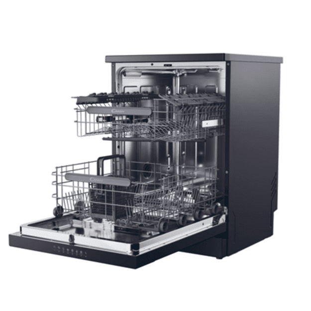 Candy Dishwasher | CF 5C6F0B | Free standing | Width 59.7 cm | Number of place settings 15 | Number of programs 8 | Energy effic