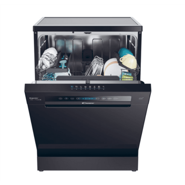 Candy Dishwasher | CF 5C6F0B | Free standing | Width 59.7 cm | Number of place settings 15 | Number of programs 8 | Energy effic
