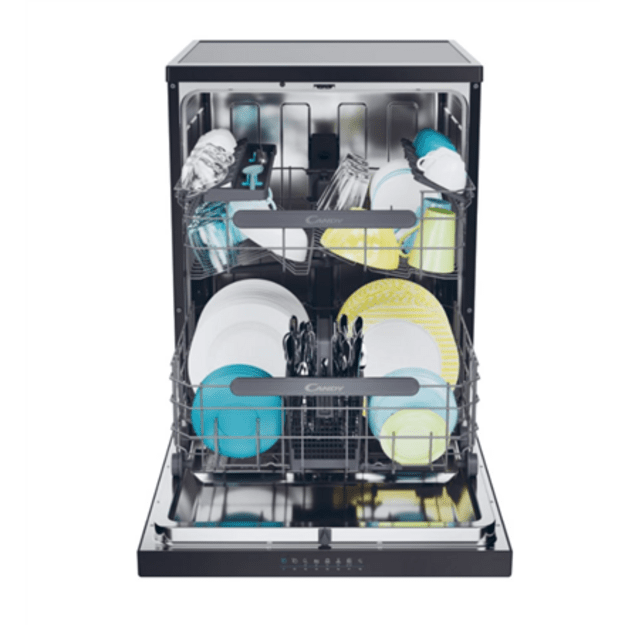 Candy Dishwasher | CF 5C6F0B | Free standing | Width 59.7 cm | Number of place settings 15 | Number of programs 8 | Energy effic