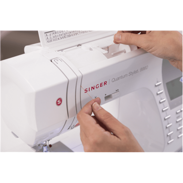 Singer | Sewing Machine | Quantum Stylist&trade; 9960 | Number of stitches 600 | Number of buttonholes 13 | White