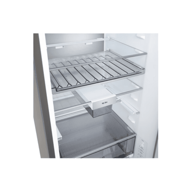 LG Refrigerator | GBBSJ1CCPY | Energy efficiency class C | Free standing | Combi | Height 186 cm | Fridge net capacity 220 L | F