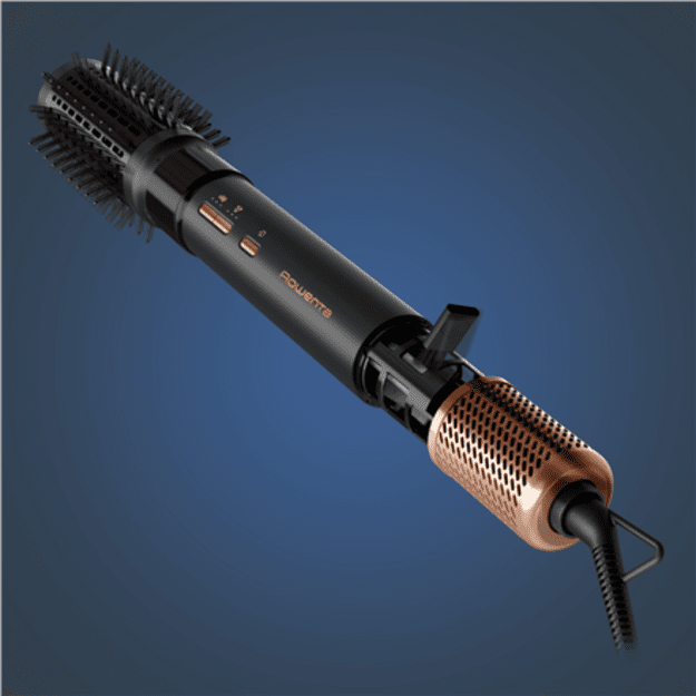 Rowenta Hair brush | Air Shape UB9820E0 | Ion conditioning | Number of heating levels 3 | 1300 W | Black