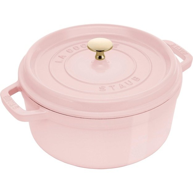 STAUB LA COCOTTE Round cast iDrone pot 2.6L - pink
