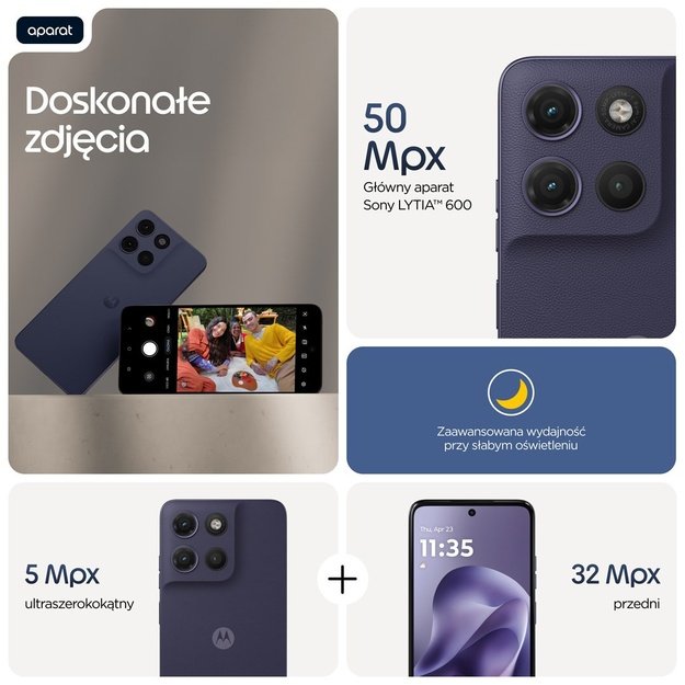 Motorola moto g17 17.1 cm (6.72 ) Dual SIM Android 15 USB Type-C 4 GB 128 GB 5200 mAh Purple