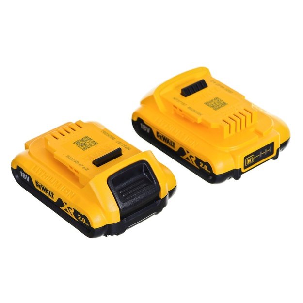 Smūginis suktuvas gręžtuvas 18V 2x2.0ah+ład DCD709D2T DEWALT