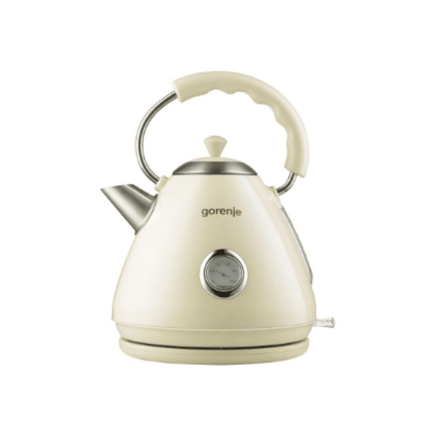 Gorenje | Kettle | K17CLI | Standard | 2200 W | 1.7 L | Plastic/Metal | 360&deg; rotational base | Cream