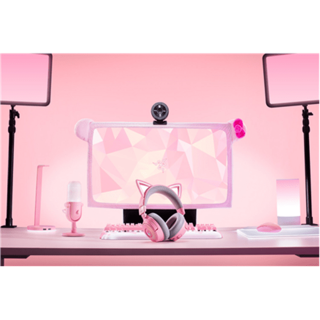Razer | Headset | Kraken Kitty V3 Pro | Bluetooth | Over-Ear | Quartz