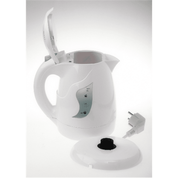 Adler | Kettle | AD 08 | Standard | 850 W | 1 L | Plastic | 360&deg; rotational base | White