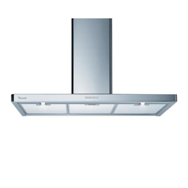 Ner.plieno spalvos T formos prie sienos montuojamas gartraukis Baraldi Dea Wall 90cm 700m3/h