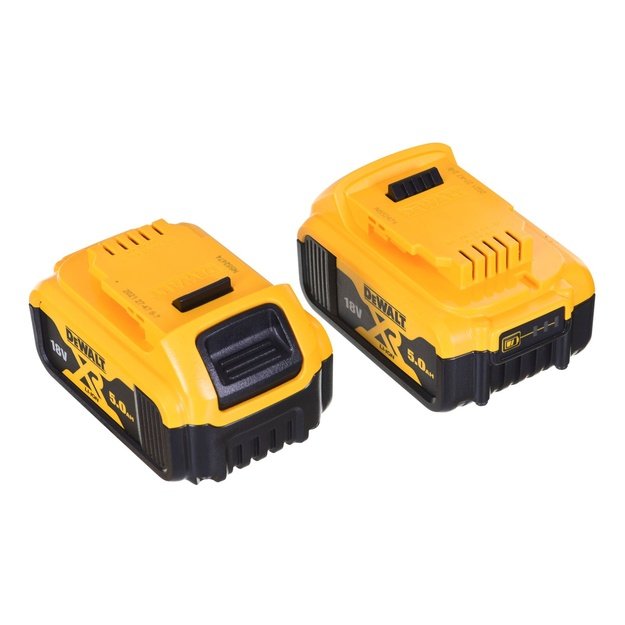Įrankių komplektas COMBO 18V DCD796, DCG405 + 2x5,0Ah DCK208