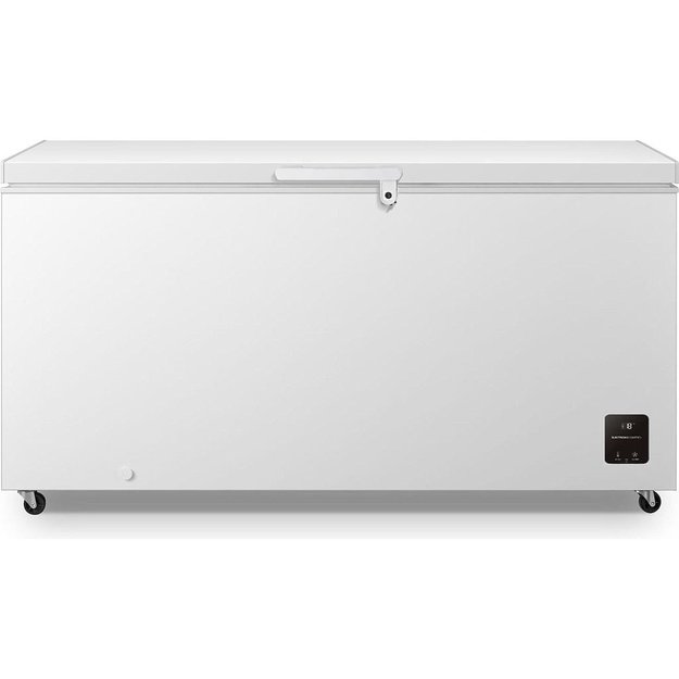 Gorenje | Freezer | FH50EAW | Energy efficiency class E | Chest | Free standing | Height 84.7 cm | Total net capacity 500 L | Di