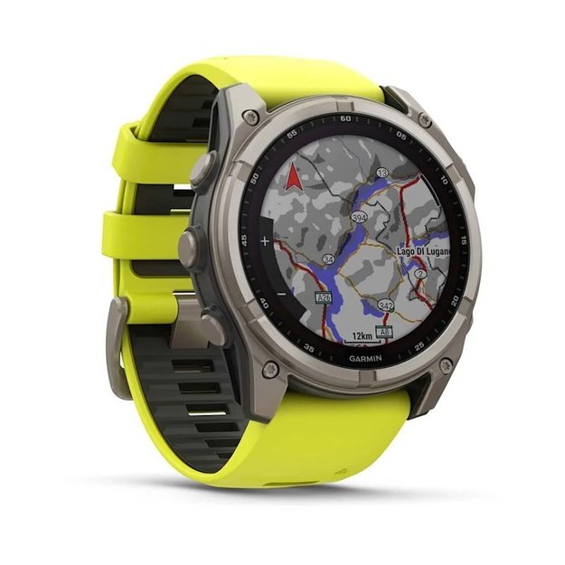 Garmin fenix 8 3.56 cm (1.4 ) 51 mm Digital 280 x 280 pixels Touchscreen Titanium Wi-Fi GPS (satellite)