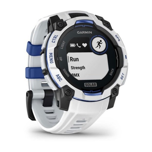 Garmin Instinct 2.29 cm (0.9 ) MIP 45 mm Digital 176 x 176 pixels Touchscreen Black, White GPS (satellite)