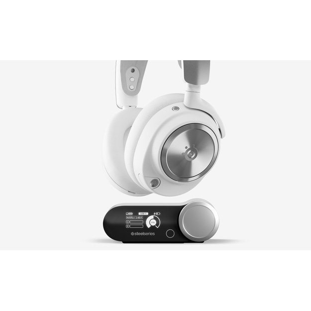 SteelSeries | Gaming Headset | Arctis Nova Pro P | Bluetooth | Over-Ear | Noise canceling | Wireless | White
