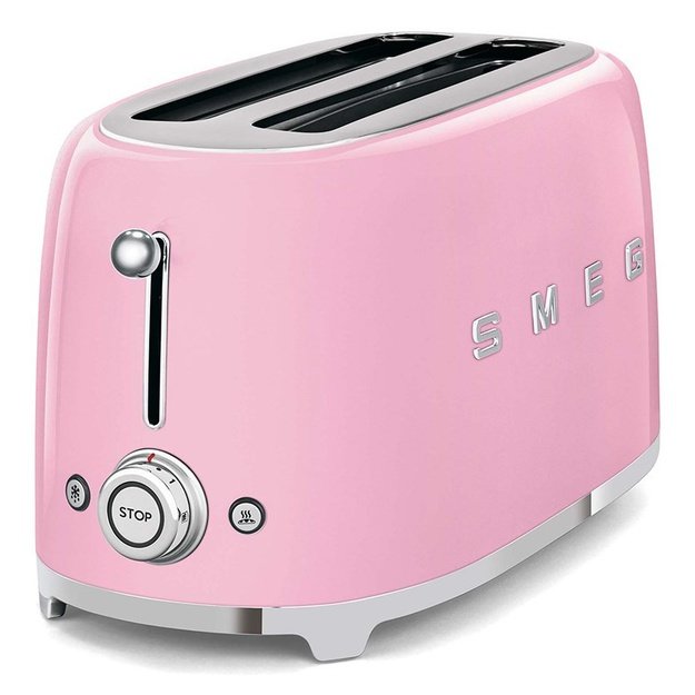 Smeg 50 s Style Toaster TSF02PKEU Pink