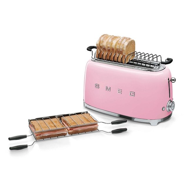 Smeg 50 s Style Toaster TSF02PKEU Pink