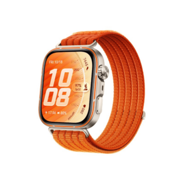 Huawei WATCH Fit 5 Pro 4.88 cm (1.92 ) AMOLED 44.5 mm Digital 480 x 408 pixels Touchscreen Gold GPS (satellite)