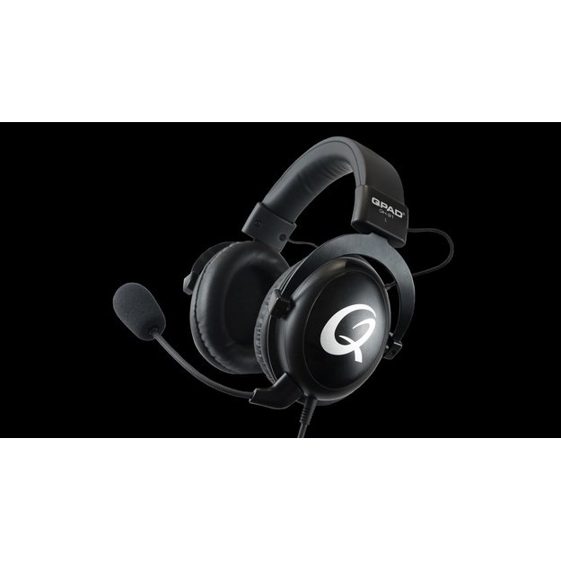 QPAD QH-91 Headset Wired Head-band Gaming Black