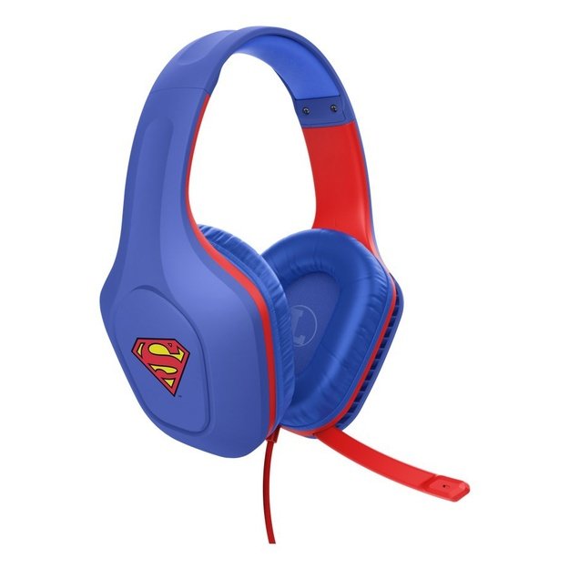 Trust GXT 415SM Zirox Headset Wired Head-band Gaming Blue, Red