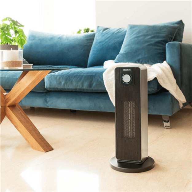 Cecotec ReadyWarm 2000 Max Ceramic Rotate | Ceramic Heater | 2000 W | Number of power levels 3 | Suitable for rooms up to 20 m&sup2;
