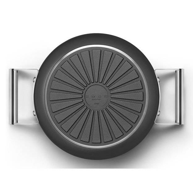 Smeg CSF2412BLM Kochtopf, 20 cm, Keramika