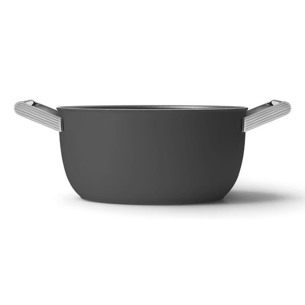 Smeg CSF2412BLM Kochtopf, 20 cm, Keramika