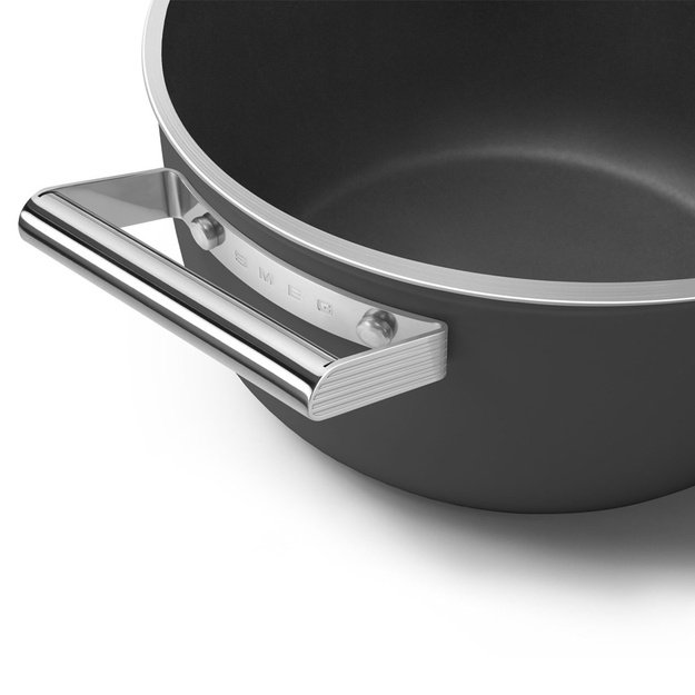 Smeg CSF2412BLM Kochtopf, 20 cm, Keramika