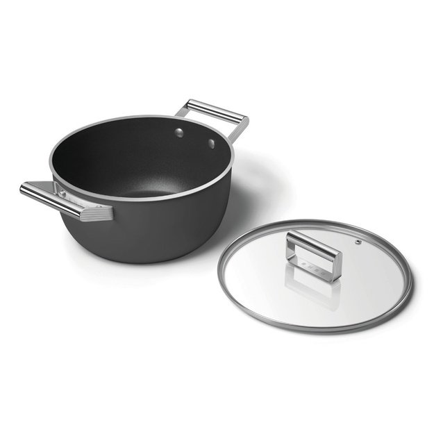 Smeg CSF2412BLM Kochtopf, 20 cm, Keramika
