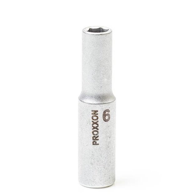 1/4&quot  &scaron;e&scaron;iakampė prailginta galvutė PROXXON 6mm