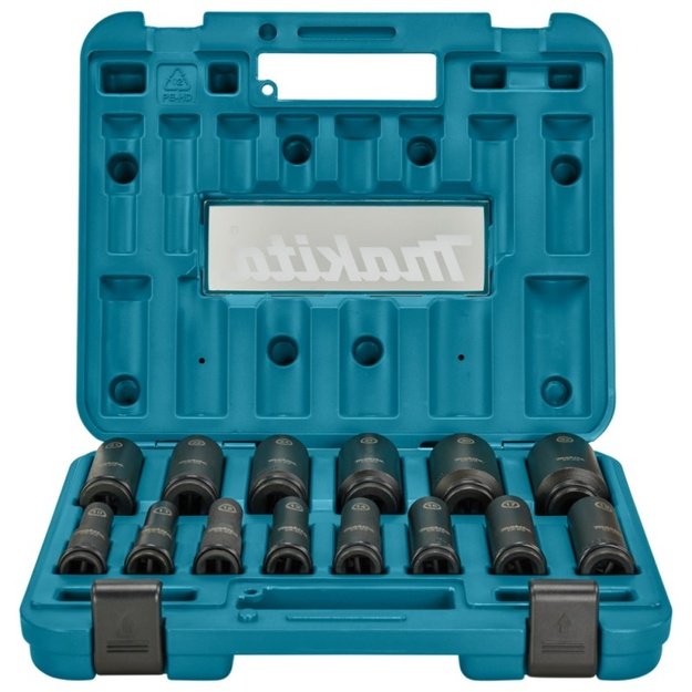 1/2&quot  smūginių sukimo galvučių rinkinys MAKITA E-16586, 14vnt.