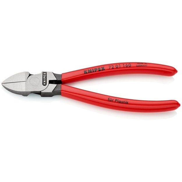 Kirpimo replės plastikui ir &scaron;vinui KNIPEX 7201