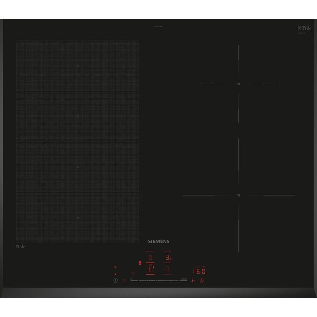 Įmontuojama indukcinė kaitlentė SIEMENS iQ700, EX651HEC1E, 60 cm