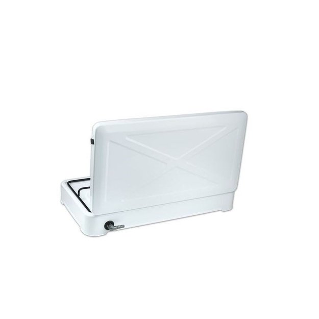 Ravanson K-03TB Black, White Countertop 60 cm Gas 3 zone(s)