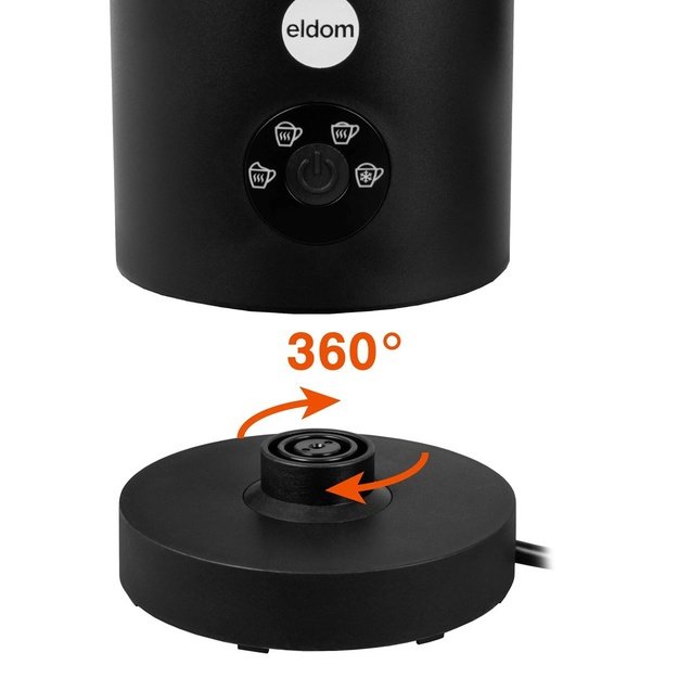ELDOM SI560C MILK FROTHER BLACK
