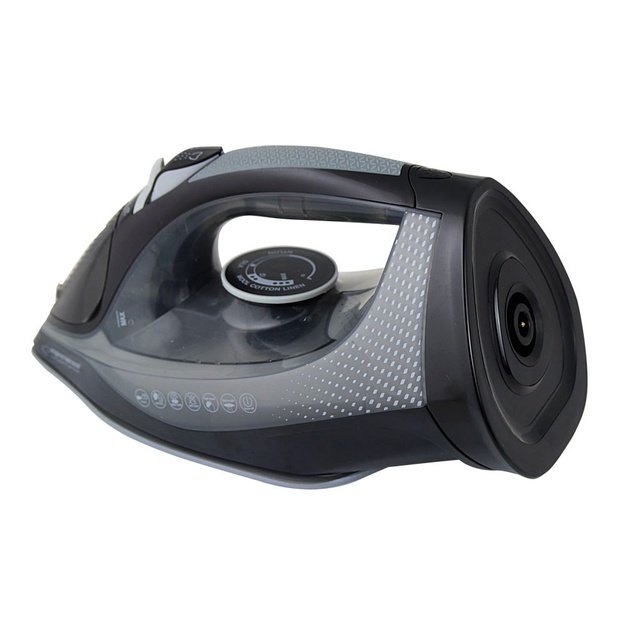 Esperanza EHI011 Steam iron Ceramic soleplate Grey, Black 2600 W
