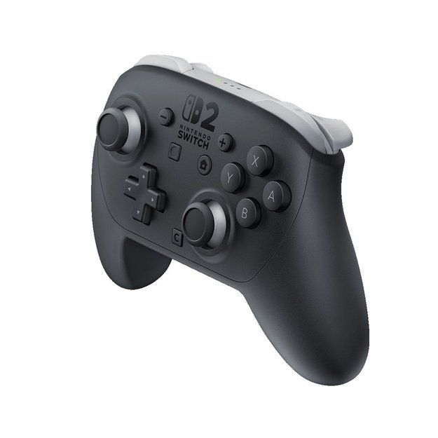 Nintendo Switch 2 Pro Controller Black Bluetooth Gamepad Analogue / Digital Nintendo Switch 2