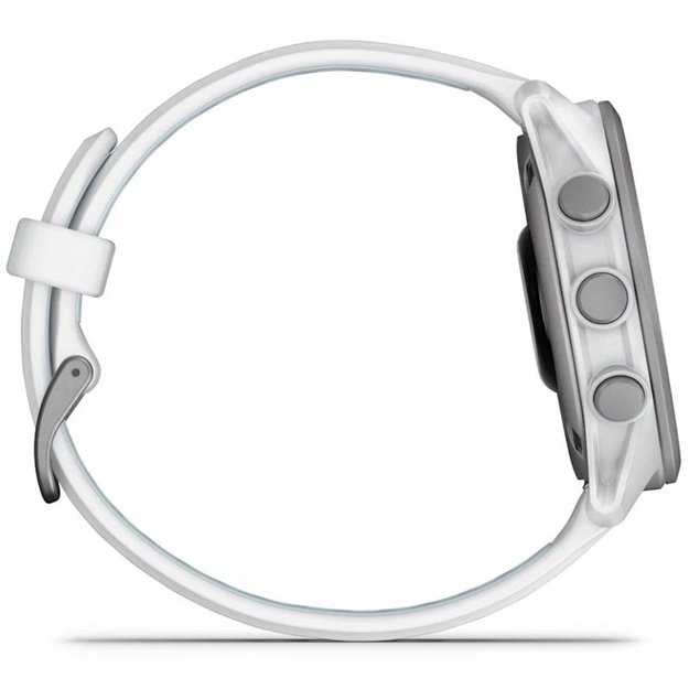 Garmin Forerunner 170 Music 3.05 cm (1.2 ) AMOLED 42 mm Digital 390 x 390 pixels Touchscreen White GPS (satellite)