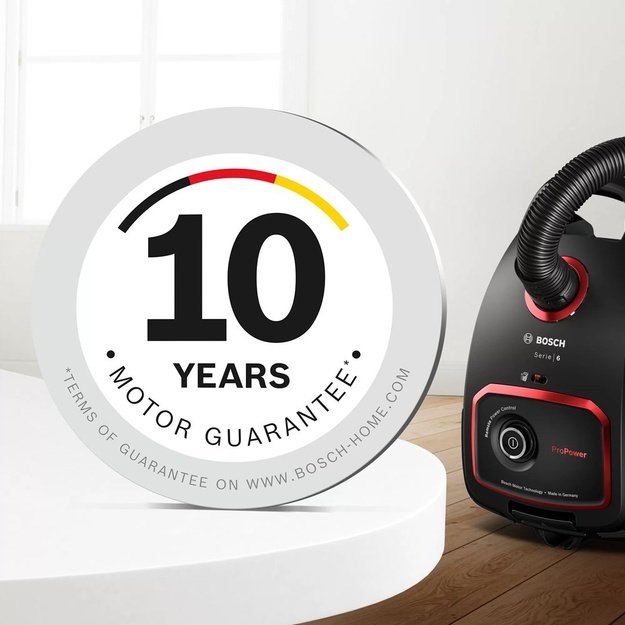 Bosch Serie 6 BGL6POW2 vacuum Cylinder vacuum Dry 850 W Dust bag
