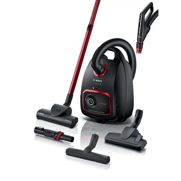 Bosch Serie 6 BGL6POW2 vacuum Cylinder vacuum Dry 850 W Dust bag