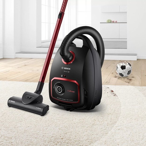 Bosch Serie 6 BGL6POW2 vacuum Cylinder vacuum Dry 850 W Dust bag