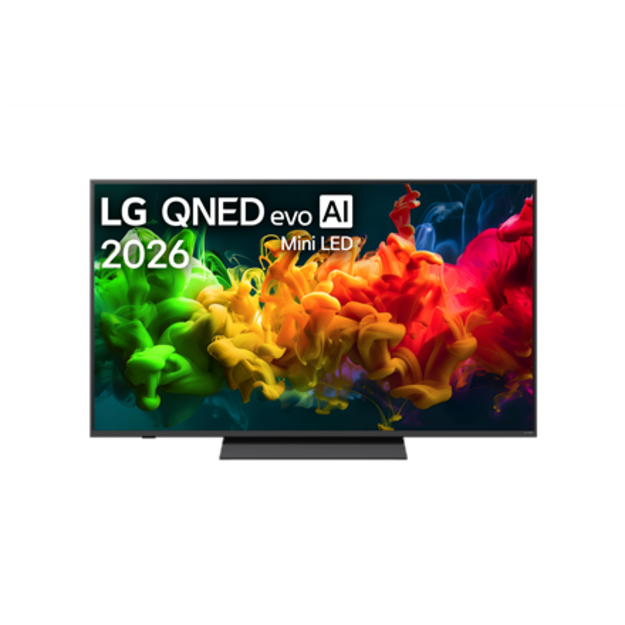 LG QNED 4K evo AI Mini LED TV | 55QNED8EB3B | 55 | Smart TV | webOS | UHD | Black