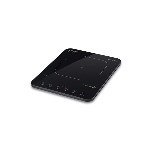 Mini indukcinė kaitlentė Caso ProSlim 2000, 02236, 29 cm, juoda